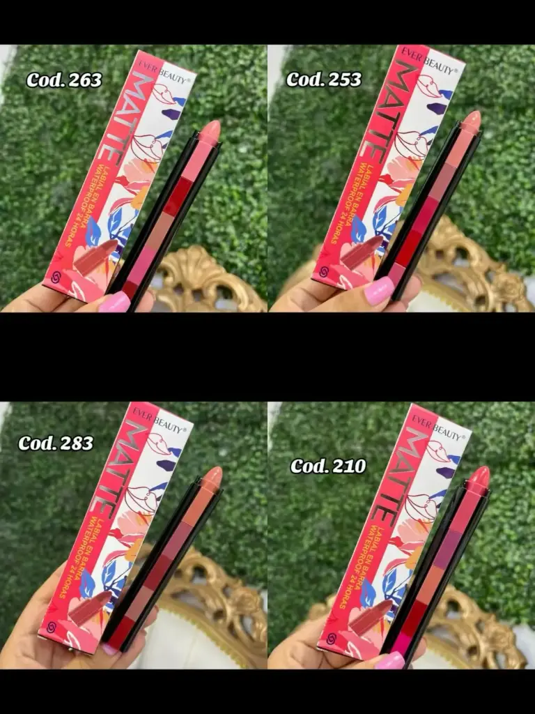 Labial 5 en 1 barra Matte E.B2309