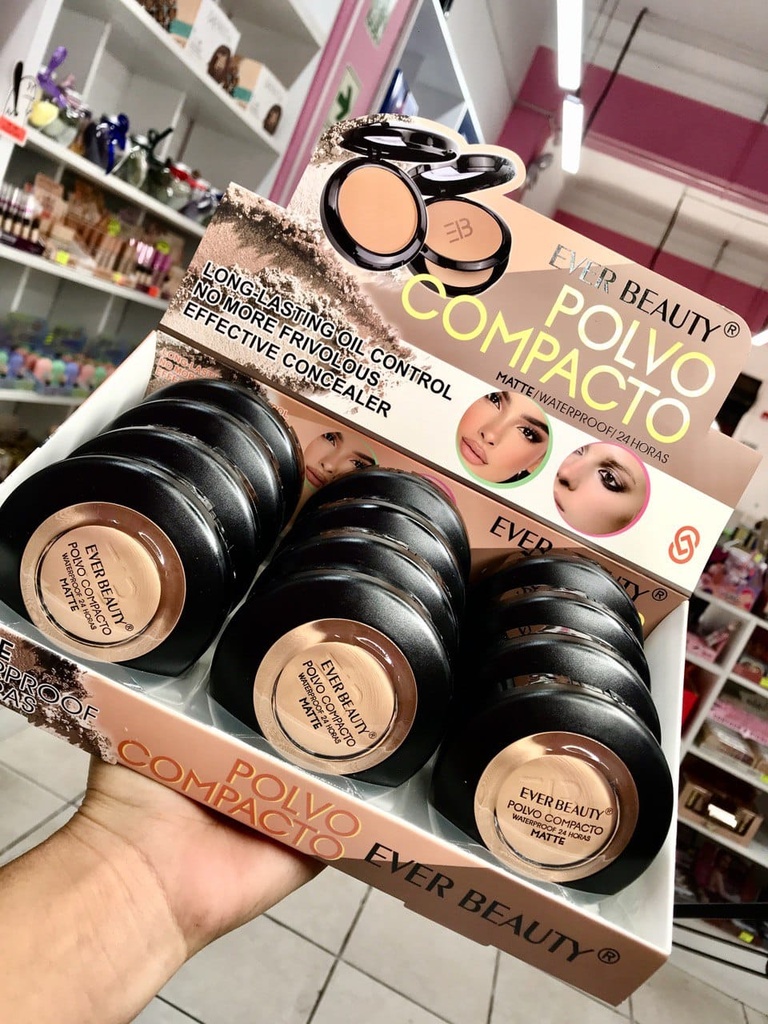 Polvo compacto tonos - 664 Ever Beauty 