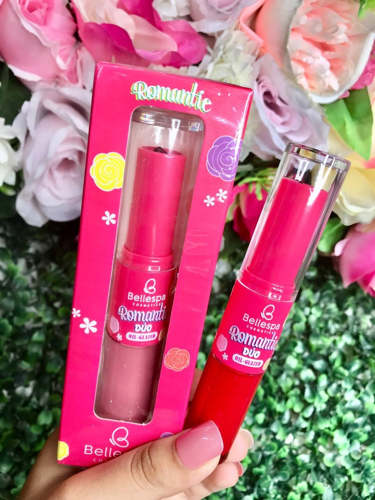 Lip gloss + barra romantic - Bellespa Cel 508