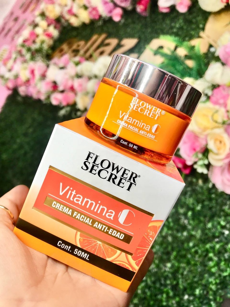 Crema anti-edad Vit C - Flower LH53
