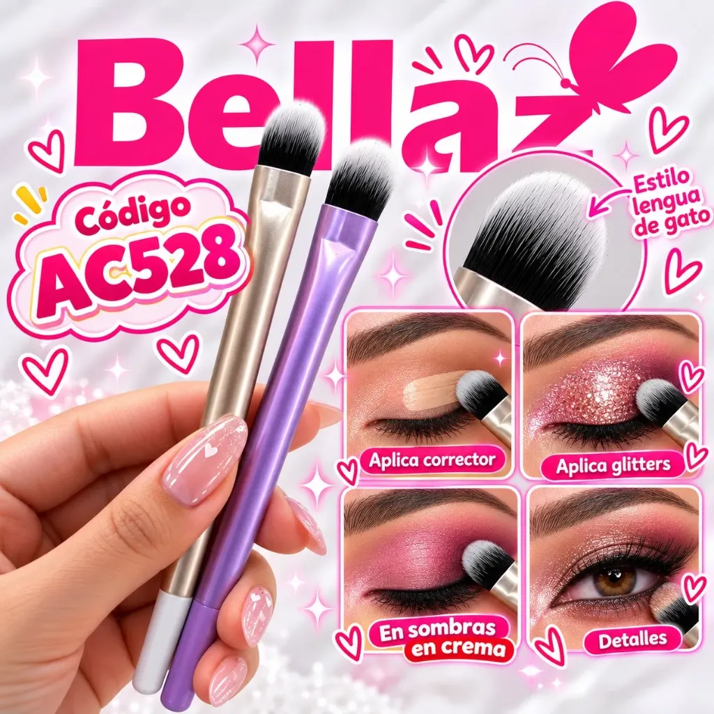 Brocha Lengua de Gato - AC528