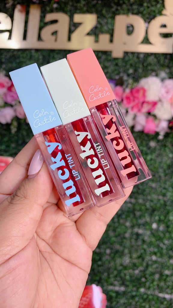 tinta de labios lucky - color castibe