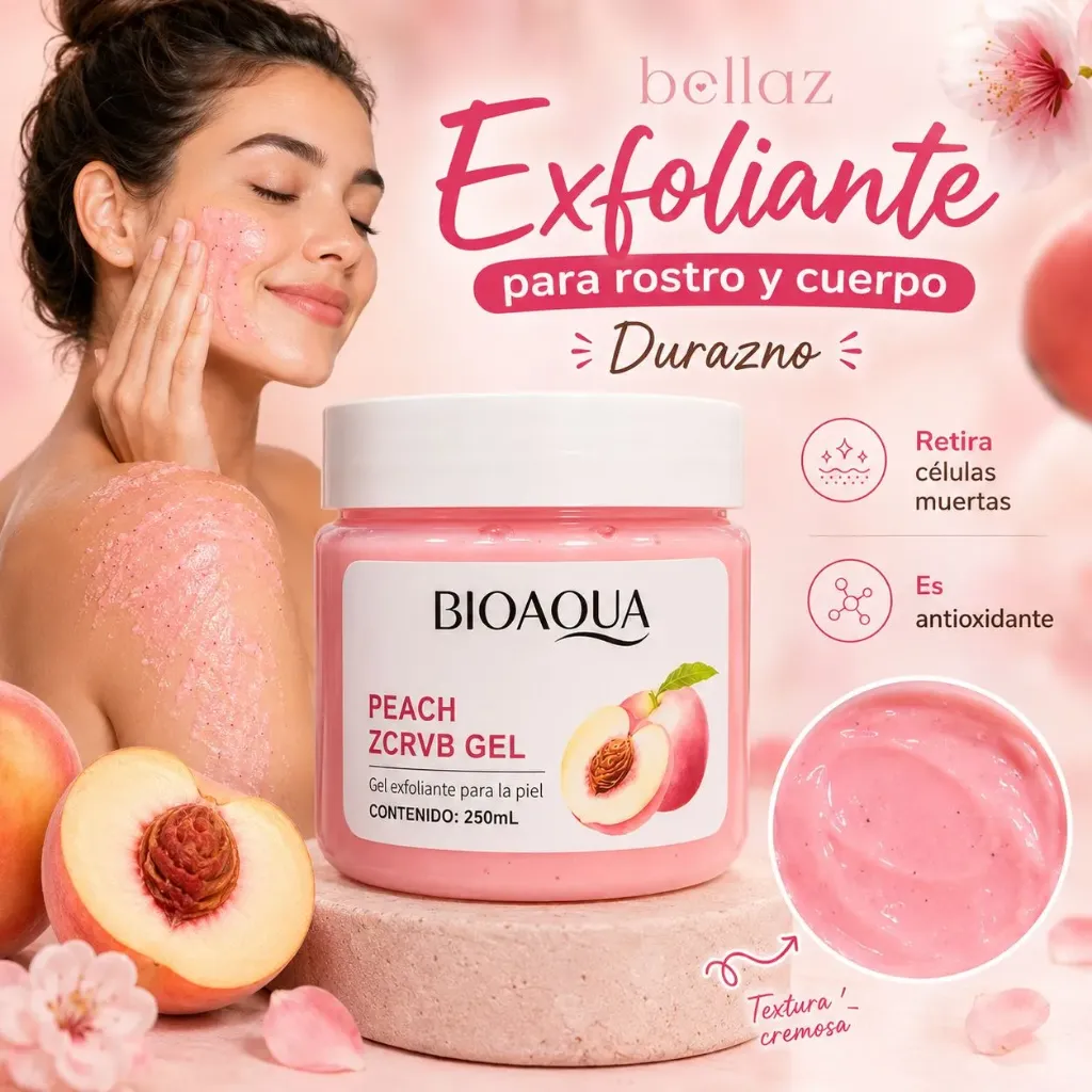 Exfoliante gel de durazno - BQY37396