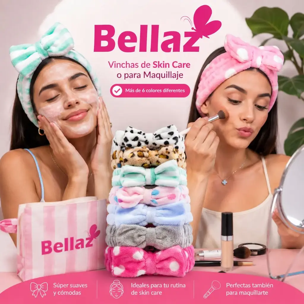 Vincha Bellaz Leol Mix Colores