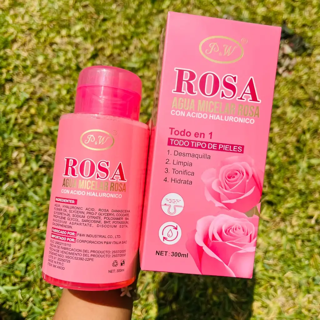 Agua Micelar Rosa 300ML - PW