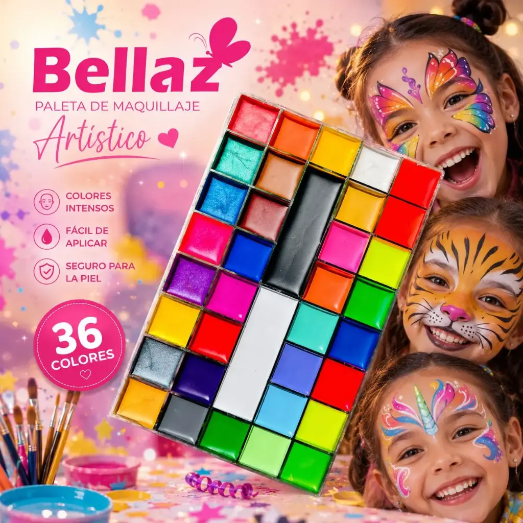 Body Paint 36 colores - Zinger