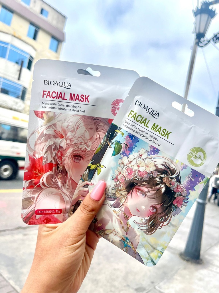 Mix mascarillas anime 