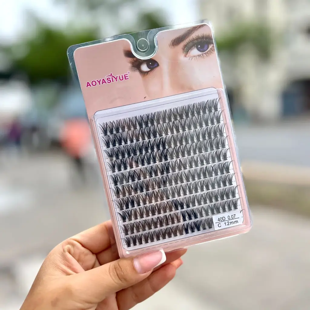 Pestañas 40p efecto rimel - LEOL 8257