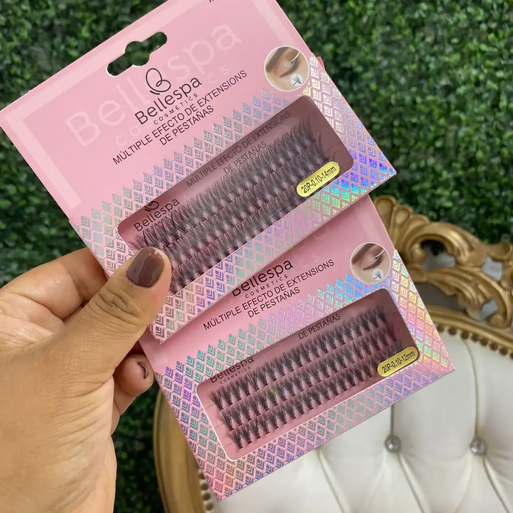 Pestaña 1x1 multiple efecto de extensión - Bellaspa 
