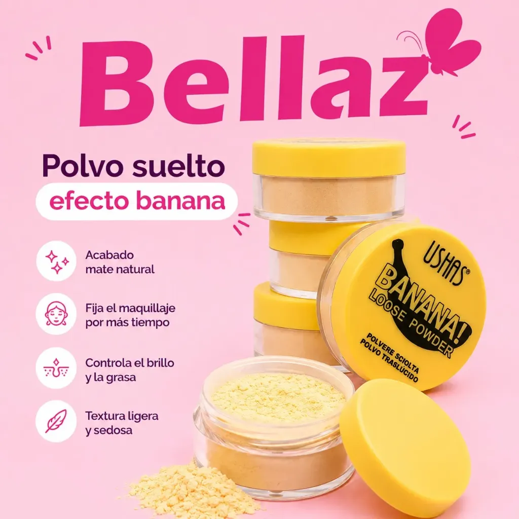 Polvo suelto banana -  FC651