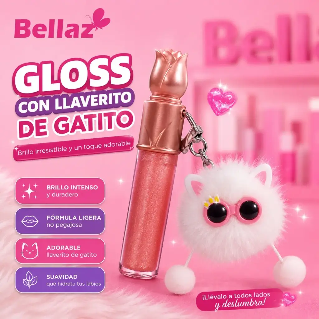 Gloos llavero gato magico AL103