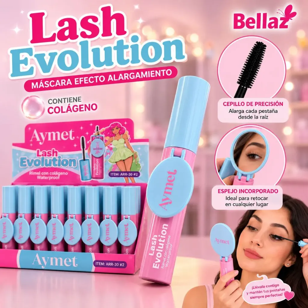 RIMEL CON COLAGENO LASH EVOLUTION ARR 302