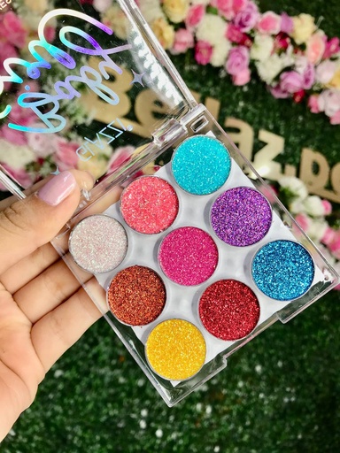 Paleta glitter prensado baby girl