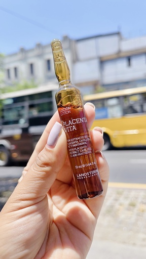 Ampolla placenta vita marrón - Lanosterin