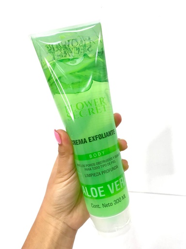 Exfoliante gel aloe vera Flower  JS07B