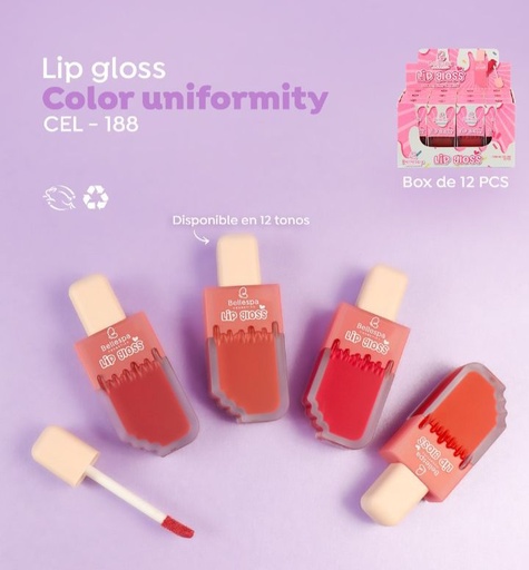 Lip Gloos Helado Bellaspa CEL188