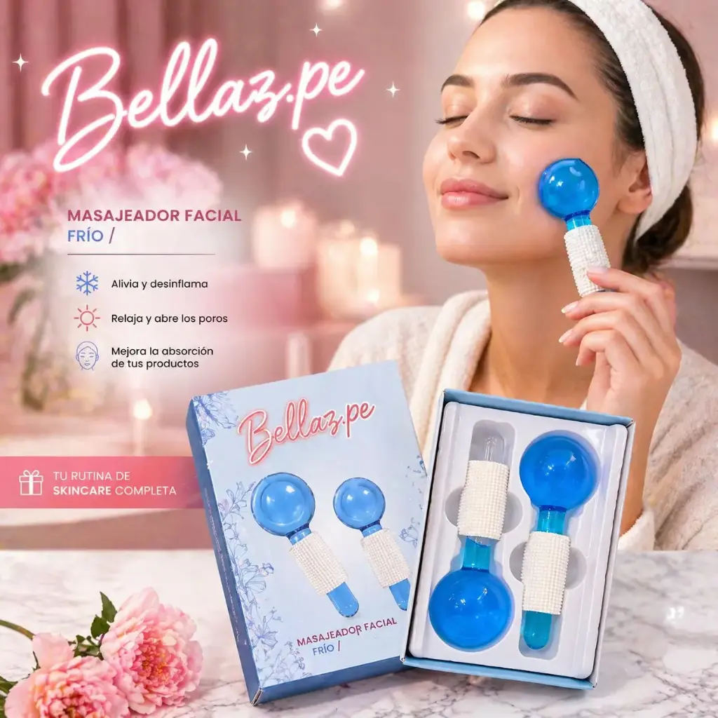 Masajeador facial Ice Ball | Bellaz Arequipa
