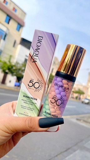 Bloqueador solar Multicolor 50 SPF Lila BQY38898