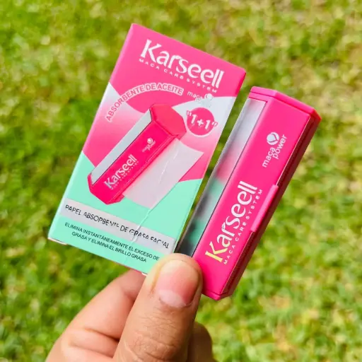 Papel quitagrasa portatil - Karseel 