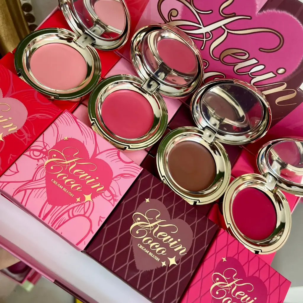 Rubor en crema corazon - KC1252 | Bellaz Arequipa